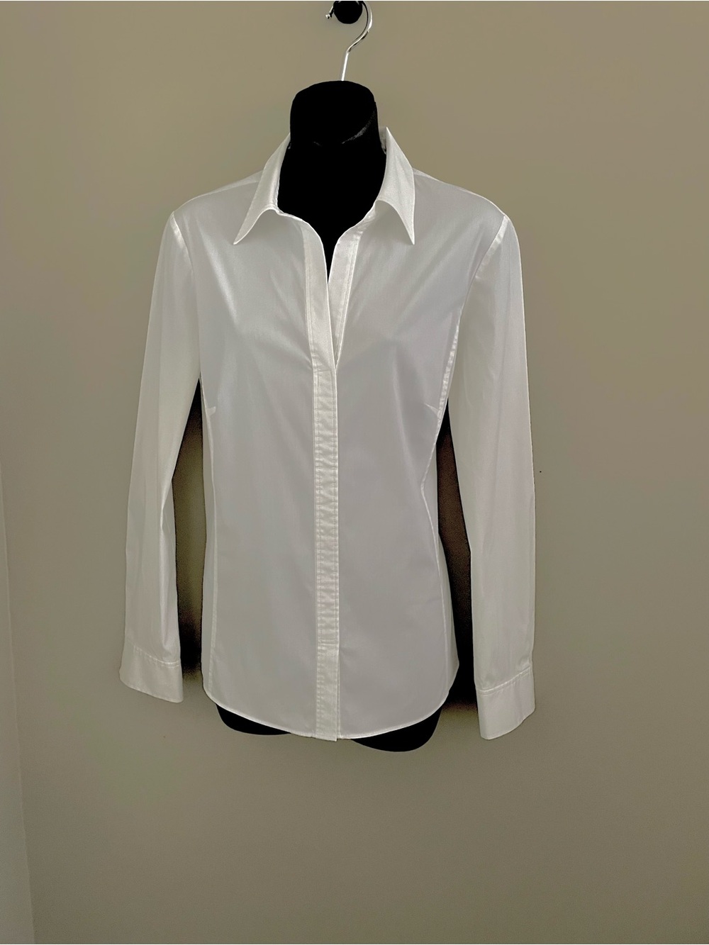 Lafayette 148 White Blouse